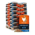 Produktbild: HEIZFUXX® Holzpellets 6 mm ENplus A1 – 975 kg Palette (65×15 kg)