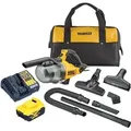 Produktbild: Dcv 501 Lp1 Akku Stabsauger 18 V 0,7 L Staubklasse L + 1x Akku 5,0 Ah + Ladegerät - Dewalt