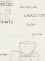 Produktbild: Vliestapete Rasch 770421 Küche Motive Kaffee Cafe weiß grau (2,99€/1qm)