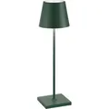 Produktbild: Poldina Pro Dark Green LED-Tischleuchte, wiederaufladbar und dimmbar mit einer Akkulaufzeit von bis zu 12 Stunden