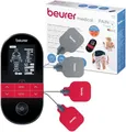 Produktbild: Beurer EM 59 Heat digitales TENS / EMS Gerät, 4-in-1 Reizstromgerät zur Schmerztherapie, Muskelstimulation, Massage und Wärmetherapie, inkl. 4 Elektroden und Akku