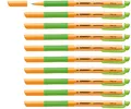 Produktbild: STABILO pointVisco Tintenroller 10er Pack hellgrün 0,5mm Schnappverschluss NEU