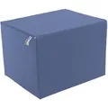 Produktbild: Positurkissen Lagerungswürfel Bandscheibenwürfel mit festem Kern, 50x40x35 cm, Taubenblau