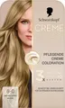 Produktbild: Schwarzkopf Creme Supreme Coloration 8-0 Natürliches Blond (182 ml), dauerhafte Haarfarbe mit Serum und Haar-Maske schützt vor sichtbaren Haarschäden, für 100% Grauabdeckung