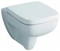 Produktbild: Geberit Renova Plan Tiefspül-WC wandhängend 4,5 / 6 Liter spülrandlos - Weiß Alpin KeraTect - 202170600