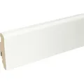 Produktbild: Fußleiste 240 cm 58 x 19 mm weiß Leisten - Fn Neuhofer