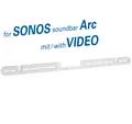 Produktbild: Wandhalterung passend für Sonos® Soundbar Arc Halterung