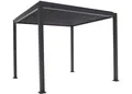 Produktbild: Green Spirit Pergola »Mirador 3x3 Basic« Lamellendach Pergola Pavillon Terrassenüberdachung, (1-tlg), anthrazit, Aluminium, wetterfest - Garten, Terrasse & Outdoor