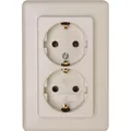 Produktbild: Kopp Zweifach-Schutzkontakt-Steckdose EUROPA (912601067)