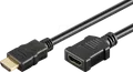 Produktbild: GOOBAY 61306 - HDMI Kabel Stecker/Buchse 4K 60 Hz 0,5 m
