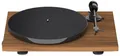 Produktbild: Pro-Ject E1 Phono Nuss voreingestellter Ortofon OM 5E Tonabnehmer Plattenspieler