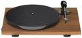 Produktbild: Pro-Ject E1 Phono Nuss voreingestellter Ortofon OM 5E Tonabnehmer