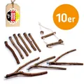 Produktbild: Sitzstangen für  Wellensittich 10x Vogelstangen Vogelzubehör Käfigzubehör