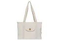 Produktbild: Jollein Wickeltasche Shopper - Twill, Natural - Baumwolle - Kinderwagentasche - Babytasche Multifunktional - Hellbeige