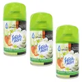 Produktbild: Fresh & More Lufterfrischer Nachfüller (3er Pack) 250ml, Weiße Rose - Plumeria & Erdbeere