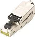 Produktbild: DIGITUS RJ45 Steckverbinder Kat. 6A(tief) silber
