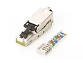 Produktbild: DN-93631 DIGITUS CAT 6A Feldstecker, STP mit Staubschutzkappe, Knickschutz ~D~