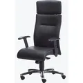 Produktbild: Nowy Styl Chefsessel Neo Leder schwarz, Gestell chrom