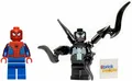 Produktbild: LEGO Superhelden: Spiderman Und Venom Minifiguren Mit Roter LEGO Umhang
