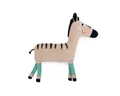 Produktbild: Moulin Roty Kuscheltier-Rassel Toupitis Rassel Zebra 21cm Plüschtier Stofftier
