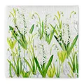 Produktbild: Airlaid Serviette Amelie, 40 x 40 cm, 50 Stück - Frühling Blumen Floral 