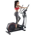 Produktbild: AsVIVA Crosstrainer C28 – 16 kg Schwungmasse, Handpulssensoren, Bluetooth
