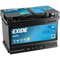Produktbild: Exide EK720 Start-Stop AGM 12V 72Ah 760A Autobatterie
