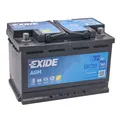 Produktbild: Exide EK720 AGM Autobatterie 12V 72Ah 760A EN Start Stop = 0092S5A080 Varta