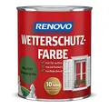 Produktbild: Renovo Wetterschutzfarbe Smaragdgrün 6001, 750 ml