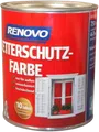 Produktbild: Wetterschutzfarbe Smaragdgrün für Holz Hart-PVC Dachrinnen Eisen Renovo 750ml