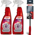 Produktbild: Sonax Felgenreiniger FelgenStar 2x 750ml säurefrei inkl. Mikrofaser-Felgenbürste