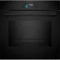 Produktbild: BOSCH Dampfbackofen Serie 8 HSG958DB1, Serie 8, Einbau-Dampfbackofen, Schwarz, EEK: 