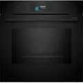 Produktbild: Bosch Serie 8 HSG958DB1, Groß, 71 l, 30 - 250 °C, Grill, Pizza, 5 Regale, 71 l - Schwarz