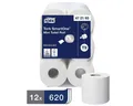 Produktbild: TORK Toilettenpapier SmartOne® (12-St), 2-lagig, Jumbo-Rolle, weiß mit Prägung, perforiert, 620 Blatt/Rolle