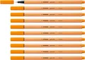 Produktbild: STABILO - Fineliner - point 88-10er Pack - orange