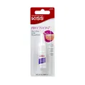 Produktbild: KISS Nagelkleber PRECISION mit Dosierspritze 3g – Schnelltrocknender Nagelkleber zum Aufkleben und Reparieren von Kunstnägel - transparent
