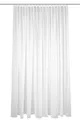 Produktbild: HOMEbasics 41600 Fertigstore SABLIO, transparent, Sablé-Effekt, Faltenband 1:3 cm, Farbe: Weiß, Anzahl 1x, 120 x 300 cm