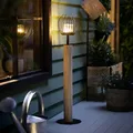 Produktbild: Windlicht-Säule Blütenkorb