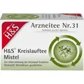 Produktbild: H&S Kreislauftee Mistel Filterbeutel 20X2.0 g