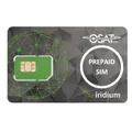 Produktbild: OSAT Iridium Satellite Prepaid-SIM-Karte für Extreme 9575, 9555, 9505A, GO! - Online-Aktivierung und Aufladungen - Keine Aktivierungsgebühr