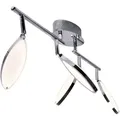 Produktbild: Wofi - led Decken Beleuchtung Lampe Akzent Leuchte Chrom Strahler Spot beweglich 7110.04.01.6200