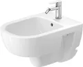 Produktbild: Duravit D-Code Wandbidet, mit Hahnloch, mit Überlauf, 370x540x340mm, Weiß