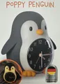Produktbild: MegaLight POPPY PENGUIN Kinder-Wecker mit Wake-Up-Light & Nachtlicht warmweiß