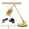 Produktbild: Showlite WW LED Pianoleuchte Gold Hochglanz