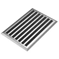 Produktbild: Fußmatte außen grau 40 x 60 cm, Aluminium Fußmatten, Fußabtreter außen, Schmutzfang Alu, Schmutzfangmatte Außenbereich, Fussmatte Aussenbereich, Türmatte außen, Fußabstreifer Hauseingang, Abtreter