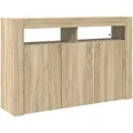 Produktbild: vidaXL Sideboard Sonoma Eiche Ingenieurl Holz 116 x 30 x 75 cm Sideboard