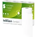 Produktbild: Satino by Wepa Comfort Küchenrollen Recycling 3-lagig hochweiß 1 Pack = 32 Rollen