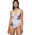 Produktbild: Triumph Summer Fleur OP Plunge, One Piece Swimsuit Damen, Mehrfarbig (Pink - Dark Combination), 44