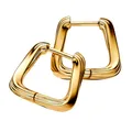 Produktbild: PANDORA Schmuck Damen-Ohrringe Gedrehtes Dreieck Goldfarben 263875C00