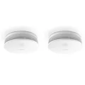 Produktbild: Bosch Smart Home smarter Rauchwarnmelder II . Rauchmelder/Alarmsirene . 2er Pack
